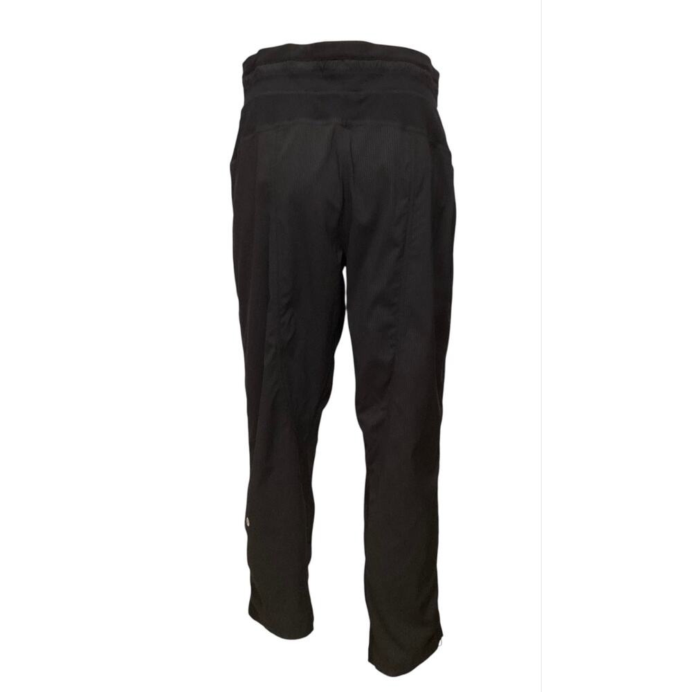 Lululemon Black Dance Studio Pant Drawstring Cinch Hem Lightweight Activewear 8 - Picture 3 of 7